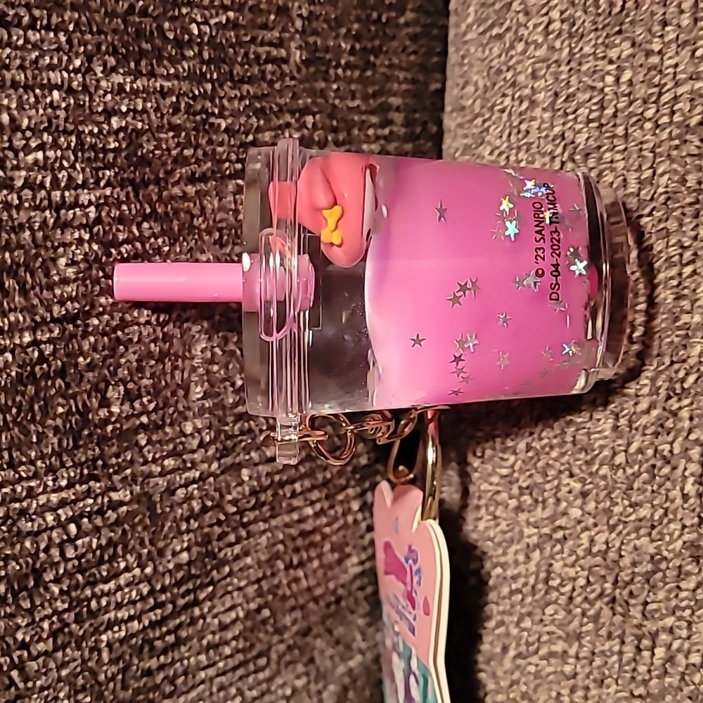 My melody Drink Keychain Charm Water Drink Keychain Charm Water Drink Keycha… - Picture 4 of 12
